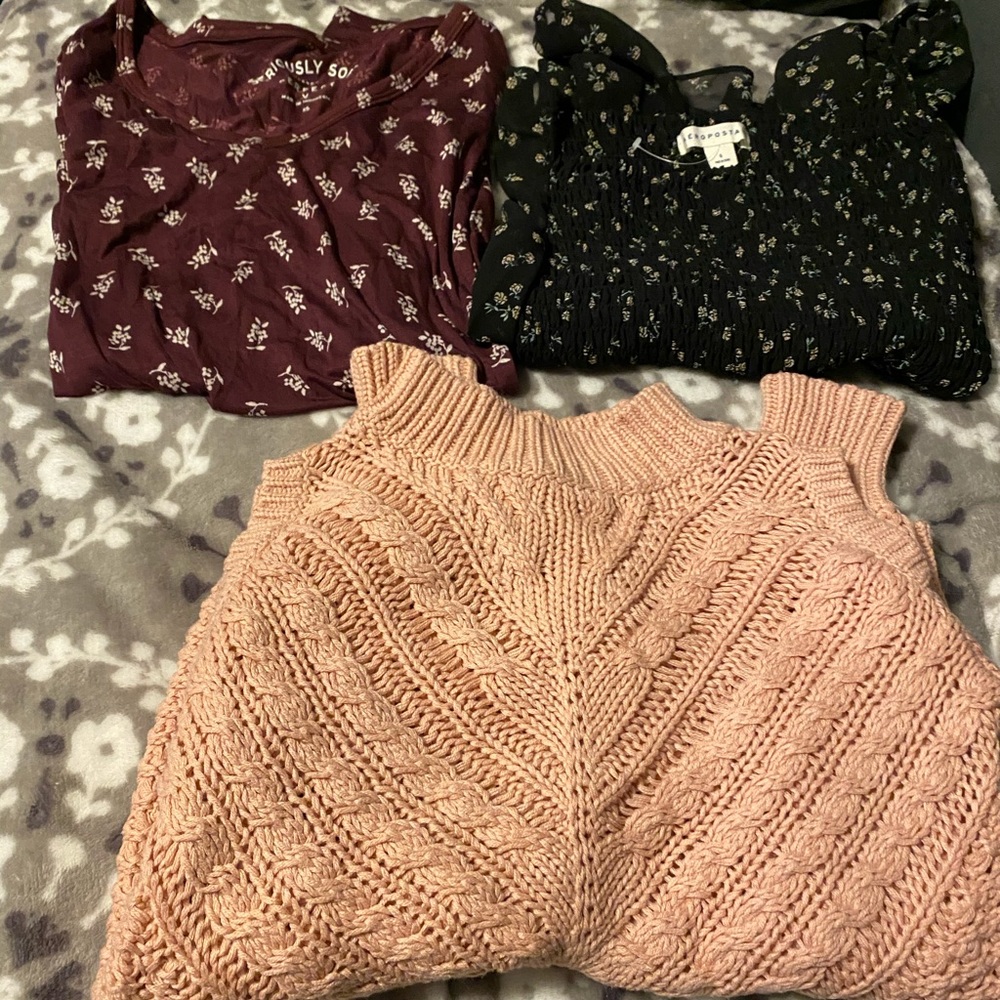 Aeropostale long sleeve XS lot
